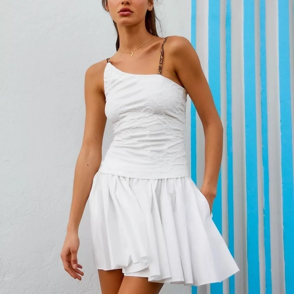 Free People Gaia white Skirt
